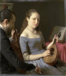 The Duet, 1830-1850. Creator: Charles van Beveren