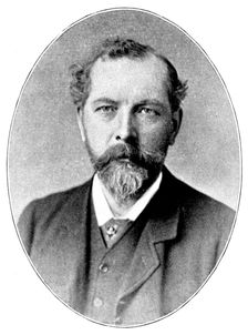 The Duke and Duchess of York at Sheffield: Mr. Charles Hadfield, Architect to the Hospital, 1895. Creator: George Meisenbach