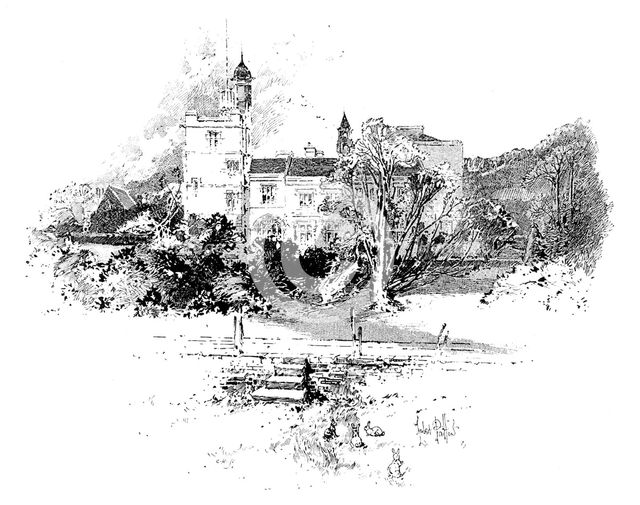 The Duke and Duchess of York at Sheffield: The Farm: the Duke of Norfolk's residence, 1895. Creator: Unknown.