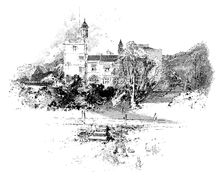 The Duke and Duchess of York at Sheffield: The Farm: the Duke of Norfolk's residence, 1895. Creator: Unknown