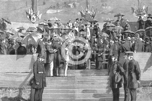'The Duke of Clarence and Avondale at Scarborough, 1890 Creator: Unknown.