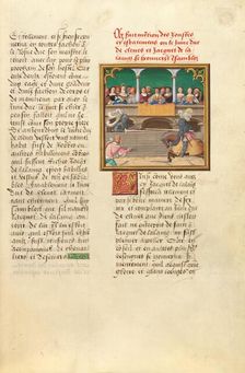 The Duke of Cleves and Jacques de Lalaing Jousting before the Duke of Burgundy, about 1530. Creator: Master of the Getty Lalaing