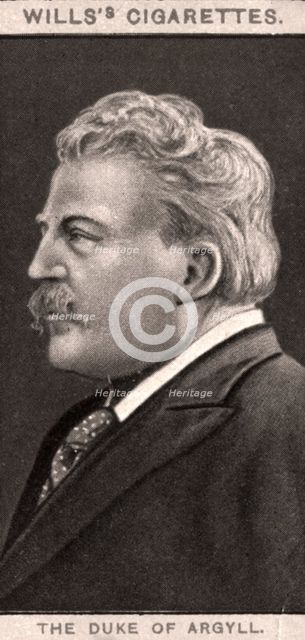 The Duke of Argyll, 1908.Artist: WD & HO Wills
