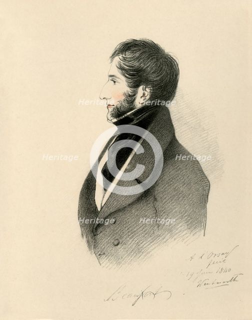 'The Duke of Beaufort', 1840. Creator: Richard James Lane.
