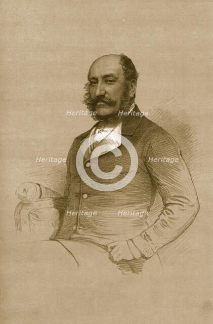 'The Duke of Beaufort. K.G.', 1879. Creator: Vincent Brooks Day & Son.