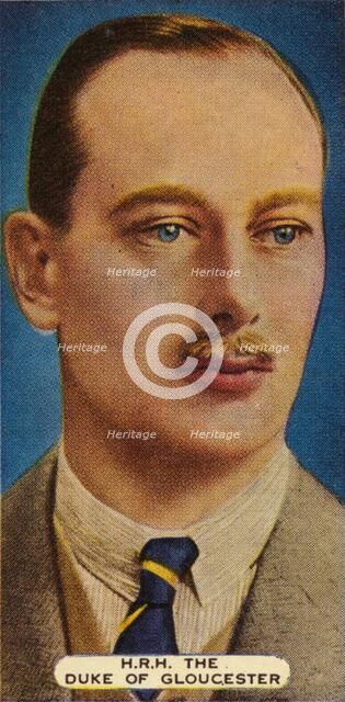 The Duke of Gloucester, 1935. Artist: Unknown.