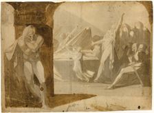 The Duke of Gloucester Lying in Wait for Lady Anne at the Funeral Procession of Her..., 1760/67. Creator: Henry Fuseli