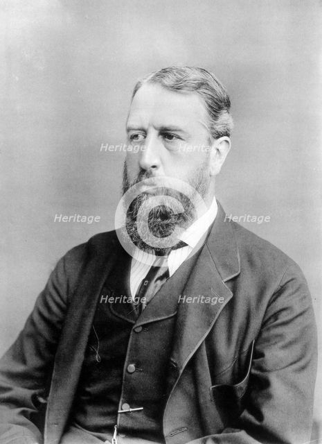 The Duke of Devonshire, c1891-1908.Artist: Russell & Sons