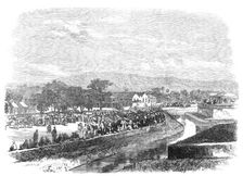 The Duke of Edinburgh at Penang: the Levee at the Court of Requests, 1870. Creator: Unknown