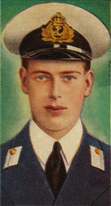 The Duke of Kent when he was a midshipman in the Royal Navy, c1920s (1935)