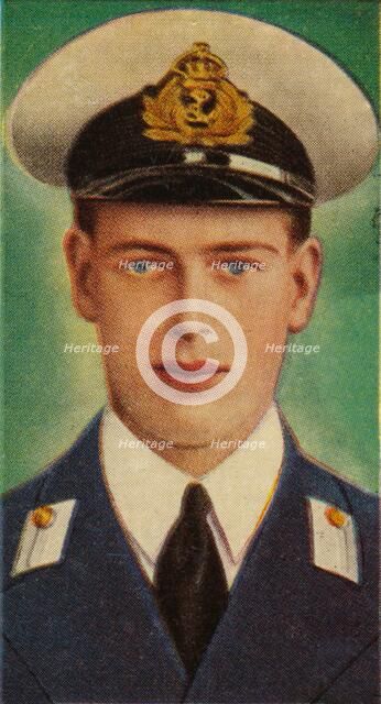 The Duke of Kent when he was a midshipman in the Royal Navy, c1920s (1935). Artist: Unknown.