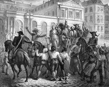 The Duke of Orleans on the way to the guillotine, Paris, 6th November 1793 (1882-1884)