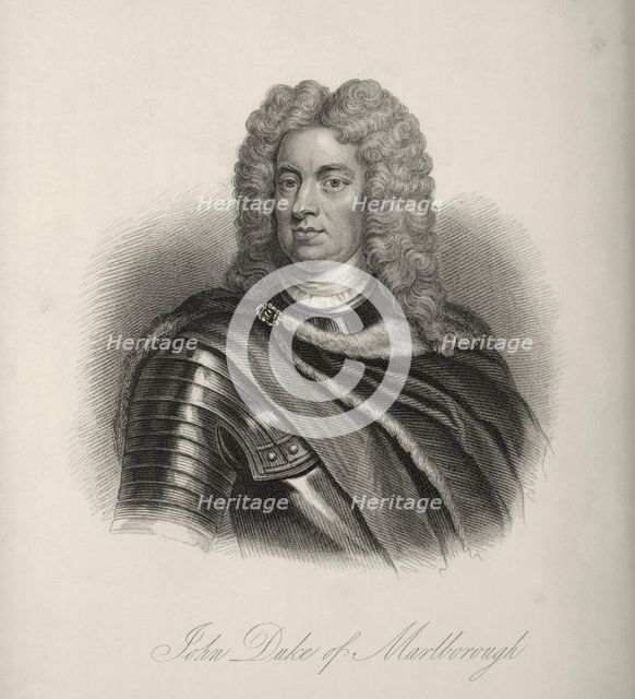 The Duke of Marlborough (John Churchill), c1700, (1834-1837).  Creator: Samuel Freeman.