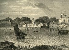 The Duke of Norfolk's Almshouses, in 1796 (c1878). Creator: Unknown