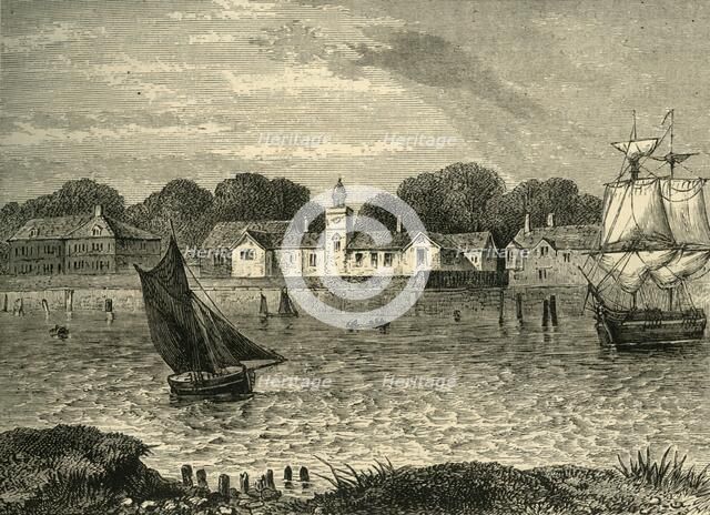 'The Duke of Norfolk's Almshouses, in 1796', (c1878). Creator: Unknown.