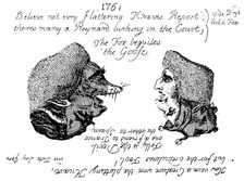 The Duke of Newcastle and Lord Holland, 1761 (c1905)