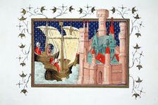 The Duke of Salisbury arriving at Conway Castle from Ireland, 19th Century