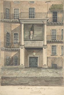 The Duke of Queensbury's House, Piccadilly, 19th century. Creator: Anon