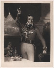 The Duke of Wellington, 1828. Creator: William Say