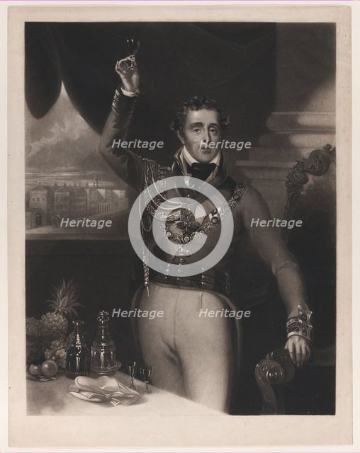 The Duke of Wellington, 1828. Creator: William Say.