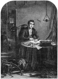 The Duke of Wellington writing the despatches after the Battle of Waterloo, 1815 1852