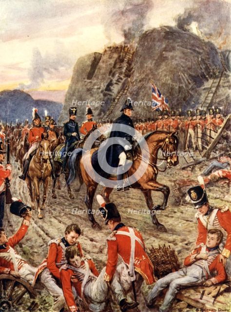 'The Duke of Wellington at the Siege of Badajos', c1900. Creator: Howard Davie.