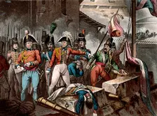 The Duke of Wellington at the taking of Ciudad Rodrigo, Spain, Peninsular War, 1812 (c1818). Artist: William Heath
