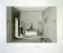 The Duke of Wellington's bedroom, Apsley House, London, 19th century