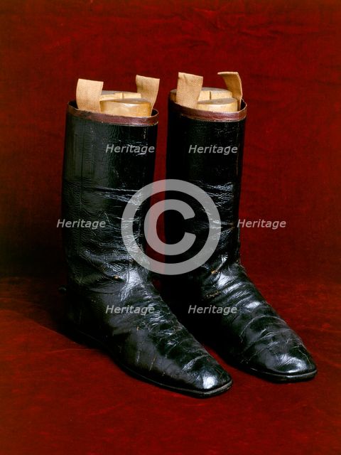The Duke of Wellington's boots, Apsley House, London, c2000s.  Artist: Unknown.