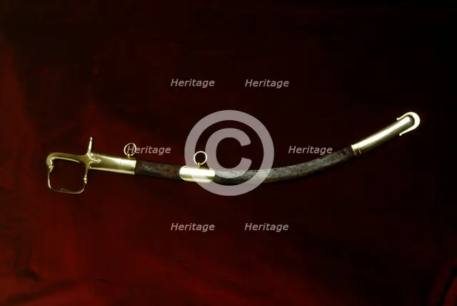The Duke of Wellington's sabre, Apsley House, London, c2000s.  Artist: Unknown.