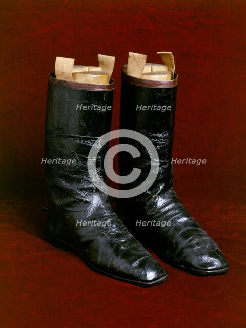 The Duke of Wellington's boots, Apsley House, London, c2000s.  Artist: Unknown.
