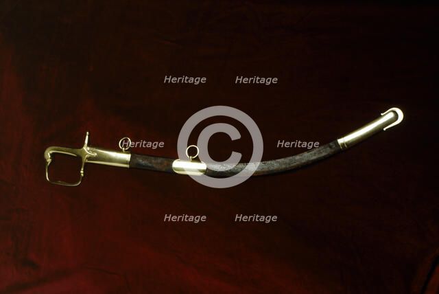The Duke of Wellington's sabre, Apsley House, London, c2000s.  Artist: Unknown.