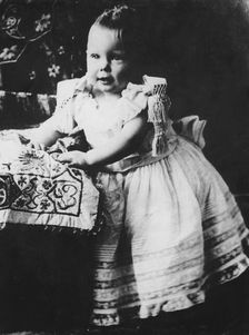 The Duke of Windsor as a baby, c1894-1895
