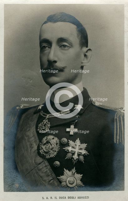 The Duke of the Abruzzi, Italian mountaineer and explorer, c1910s(?). Artist: Unknown