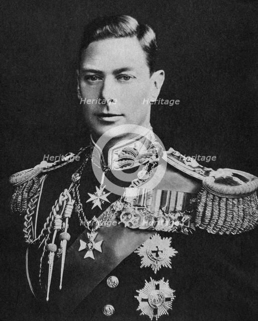 The Duke of York, the future King George VI of the United Kingdom, c1930s. Artist: Unknown