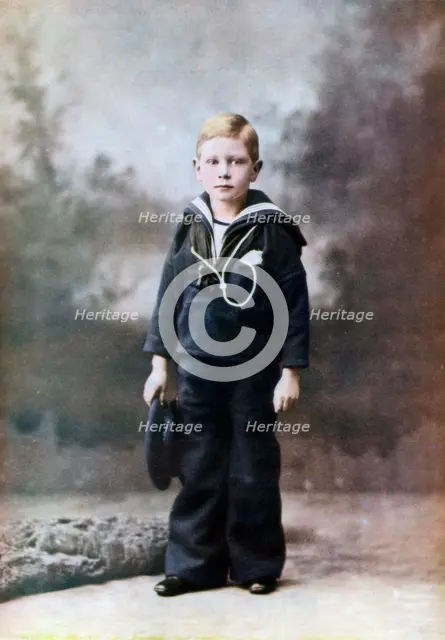 The Duke of York, aged six, 1901-1902 (1923). Artist: Unknown