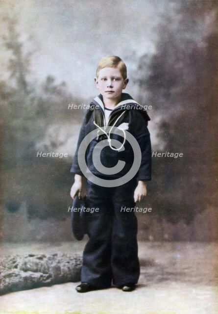 The Duke of York, aged six, 1901-1902 (1923). Artist: Unknown