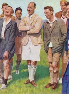 The Duke of York (later George VI) at The Duke of York's Boys Camp 1932. (1936)