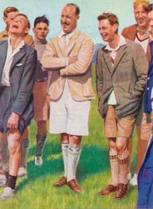 The Duke of York (later George VI) at The Duke of York's Boys Camp 1932. (1936)