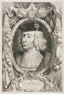 The Dukes of Burgundy: No. 8. Portrait of Philippe I (the Handsome) of Castile. Creator: Jonas Suyderhoef (Dutch, c. 1613-1686)