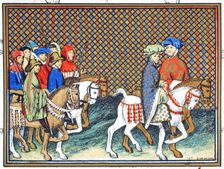 The Dukes of Exeter and Surrey sent by Richard II from Conway castle to Chester ...19th Century