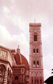 The Duomo and Campanile, Florence, Italy, c1955. Creator: Arthur Charles Kirby Ware
