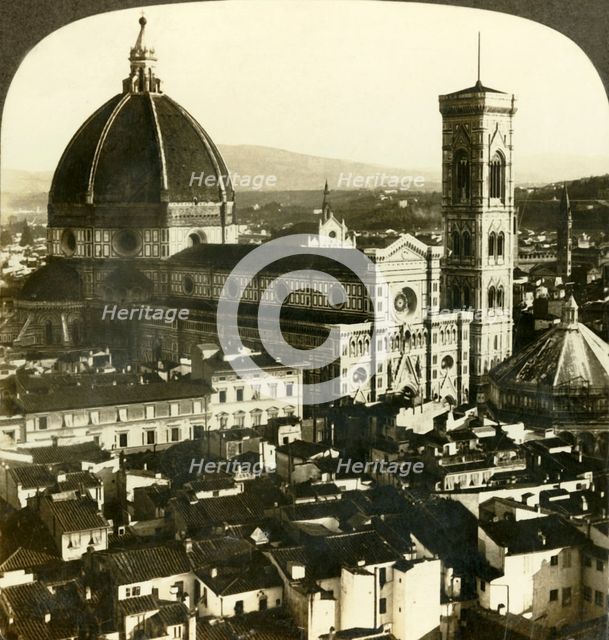 'The Duomo - the heart of Florence, (S.E.) Italy', c1909. Creator: Unknown.