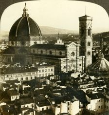 The Duomo - the heart of Florence, (S.E.) Italy c1909. Creator: Unknown