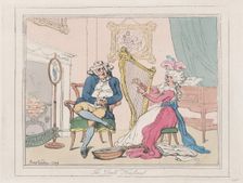 The Dull Husband, 1789., 1789. Creator: Thomas Rowlandson