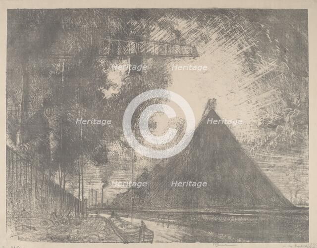 The Dump, Charleroi, 1911. Creator: Joseph Pennell.