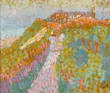 The dunes at Domburg, 1908. Creator: Toorop, Jan (1858-1928)