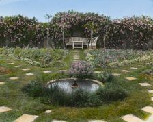 "The Dunes," Frank Bestow Wiborg house, Highway Behind the Pond, East Hampton, New York, c1915. Creator: Frances Benjamin Johnston