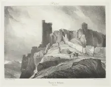 The Dungeon of Polignac, 1831. Creator: Eugene Isabey