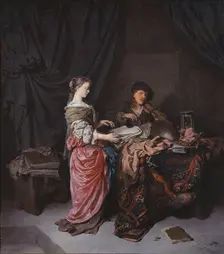 The duo, 1663. Creator: Cornelis Bega
